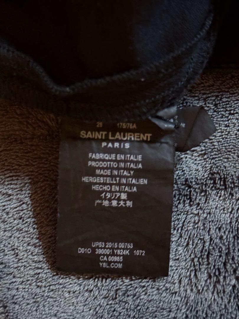 エディ期　SAINT LAURENT COATING PANTS
