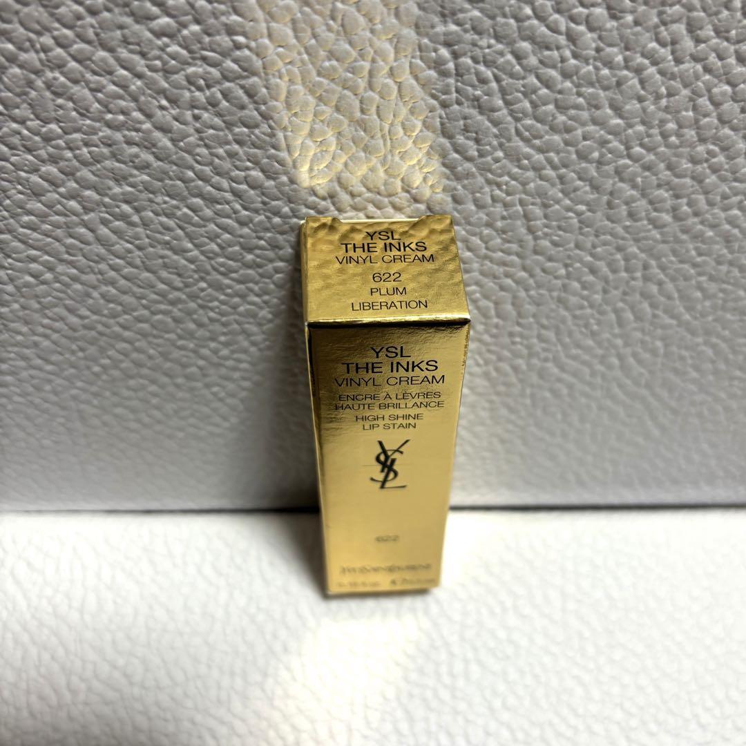 美品YSL イヴサンローラン ザ インクス ヴィニルクリーム 622 プラム