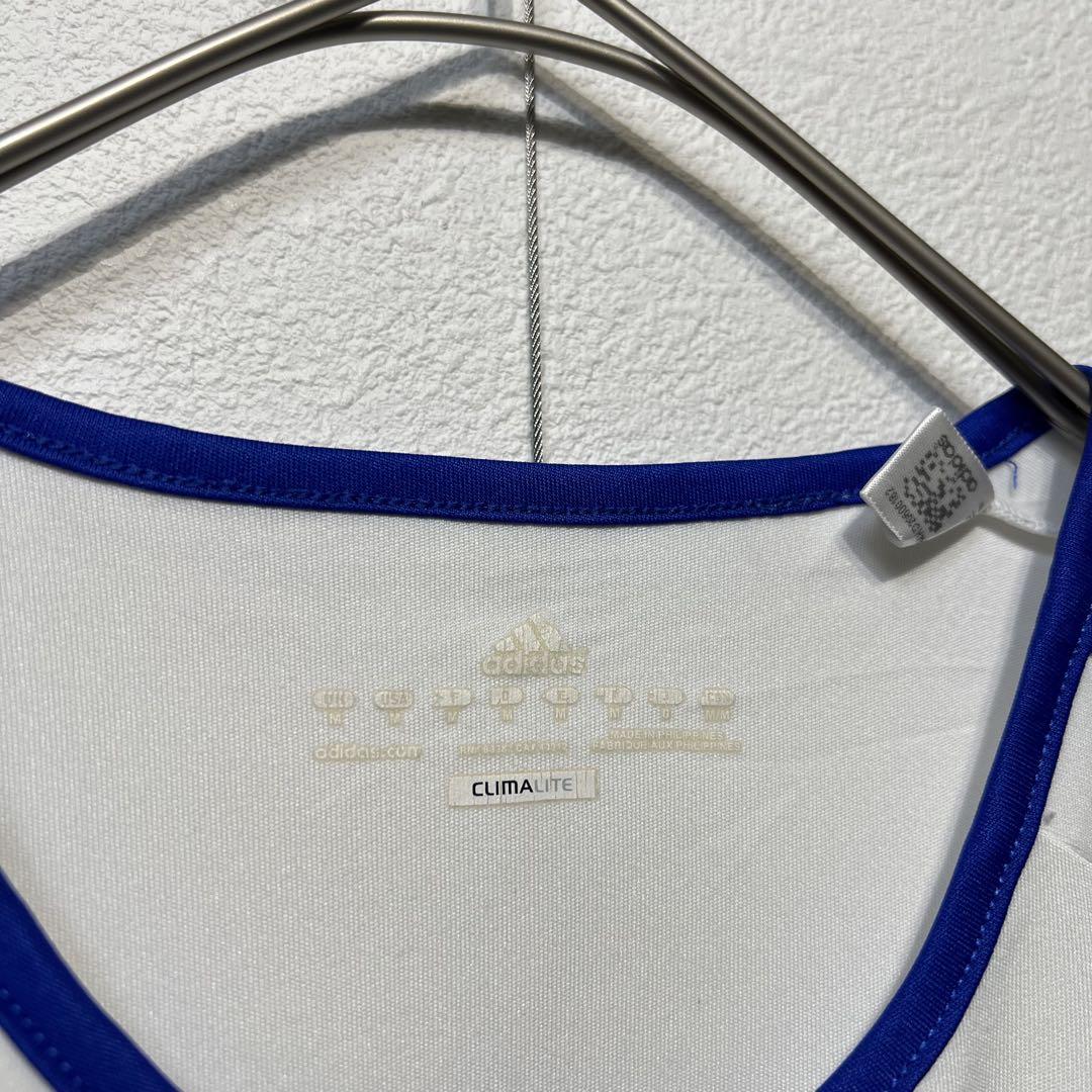【US規格】 希少 アディダス Fuente Azul サッカーシャツ 白 M