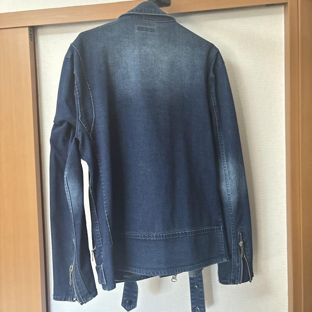 BLUETORNADO デニム　ライダースジャケット