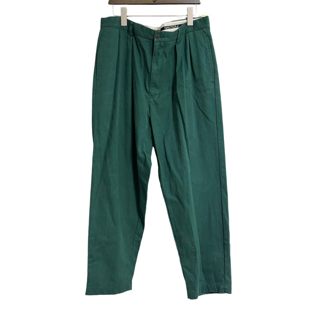 NAUTICA TOO BIG CHINOパンツ　長谷川昭雄　チノパン 1LDK SELECT - NAUTICA “ TOO BIG ” CHINO PANTS 長谷川昭雄監修