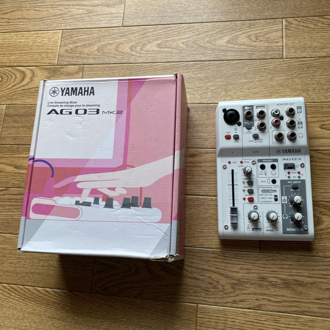 YAMAHA AG03 MK2 オーディオインターフェース