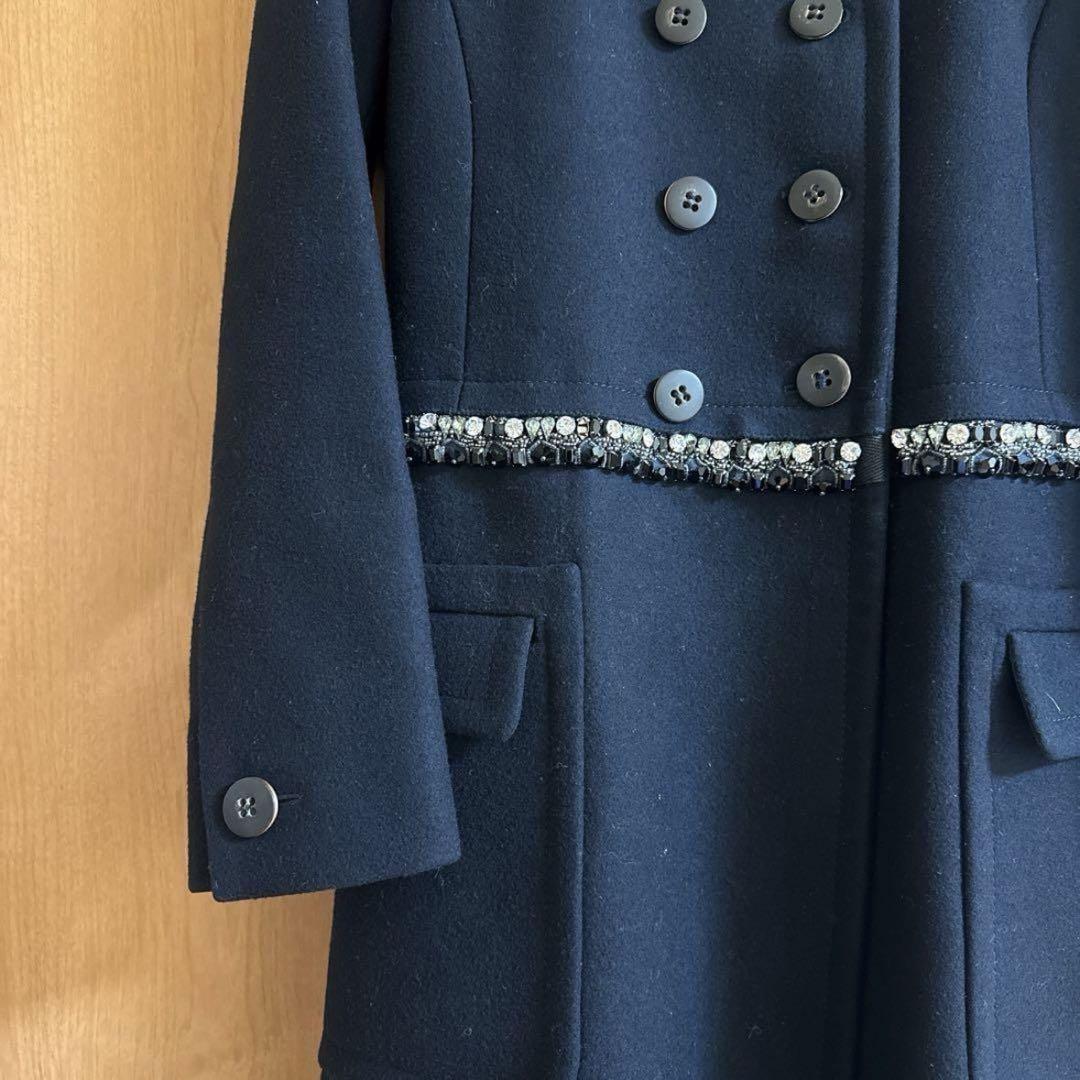 PRADA ネイビー ロングコート