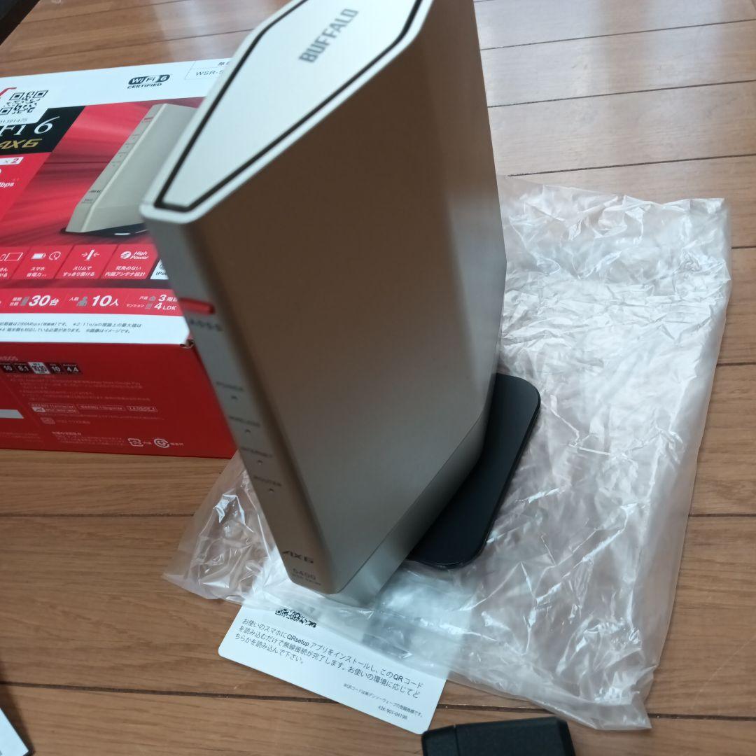 ★美品！バッファロー　WSR-5400AX6S-CG　Wi-Fi6 　ルーター