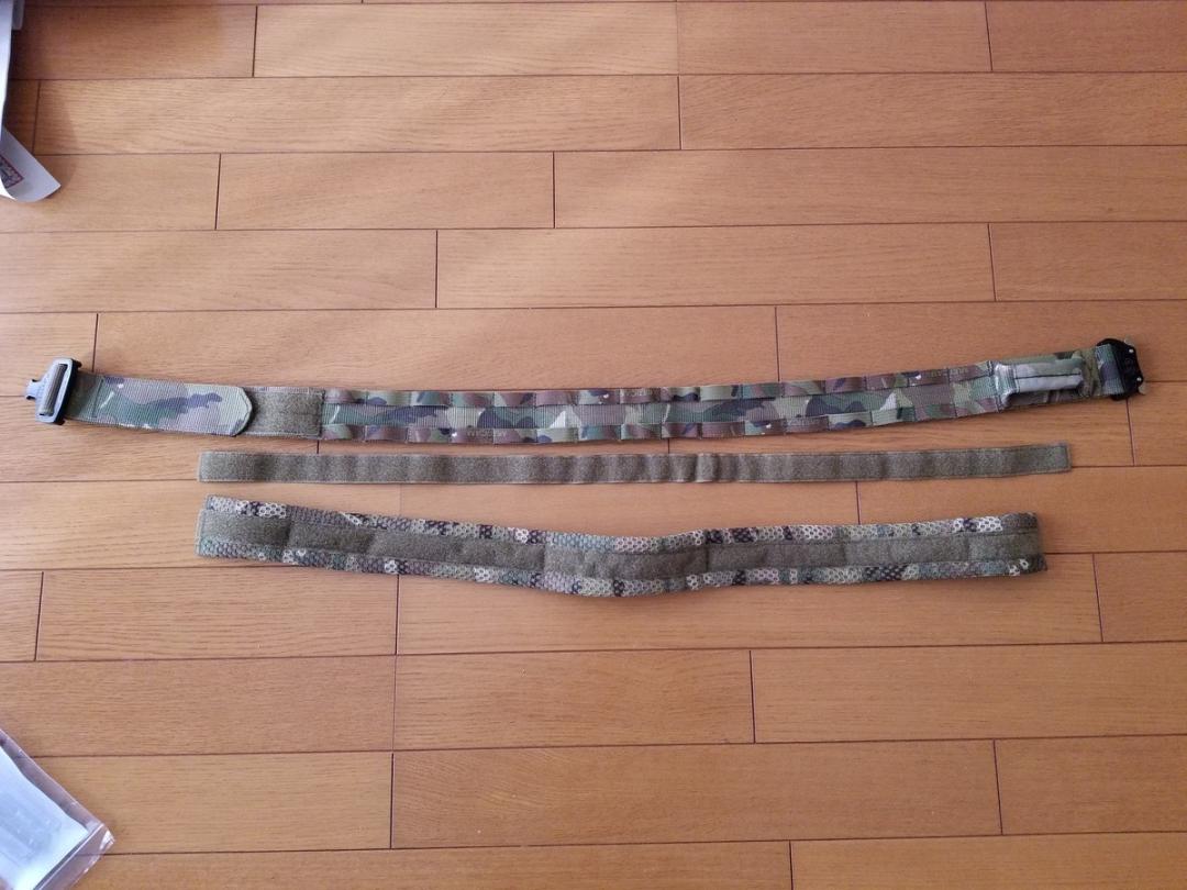 にはジャス✰ 実物 ベルト パッド付 マルチカム gjolZ-m79315811686 コブラバックル molle ゆうゆうメ