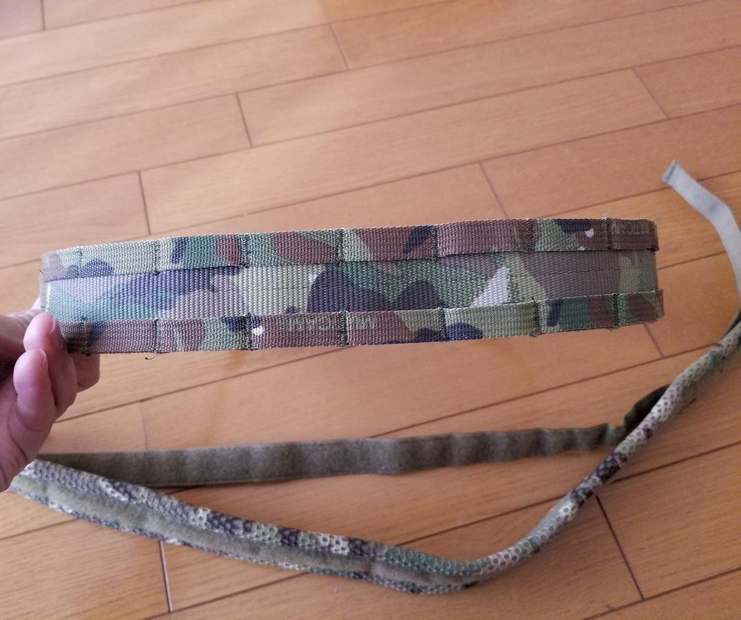 にはジャス✰ 実物 ベルト パッド付 マルチカム gjolZ-m79315811686 コブラバックル molle ゆうゆうメ
