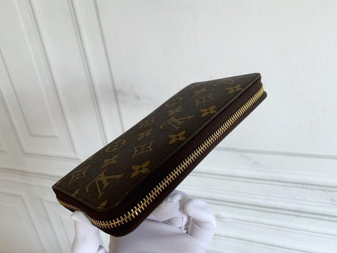 LOUIS VUITTON ルイ?ヴィトン モノグラム ジップ付き 長財布