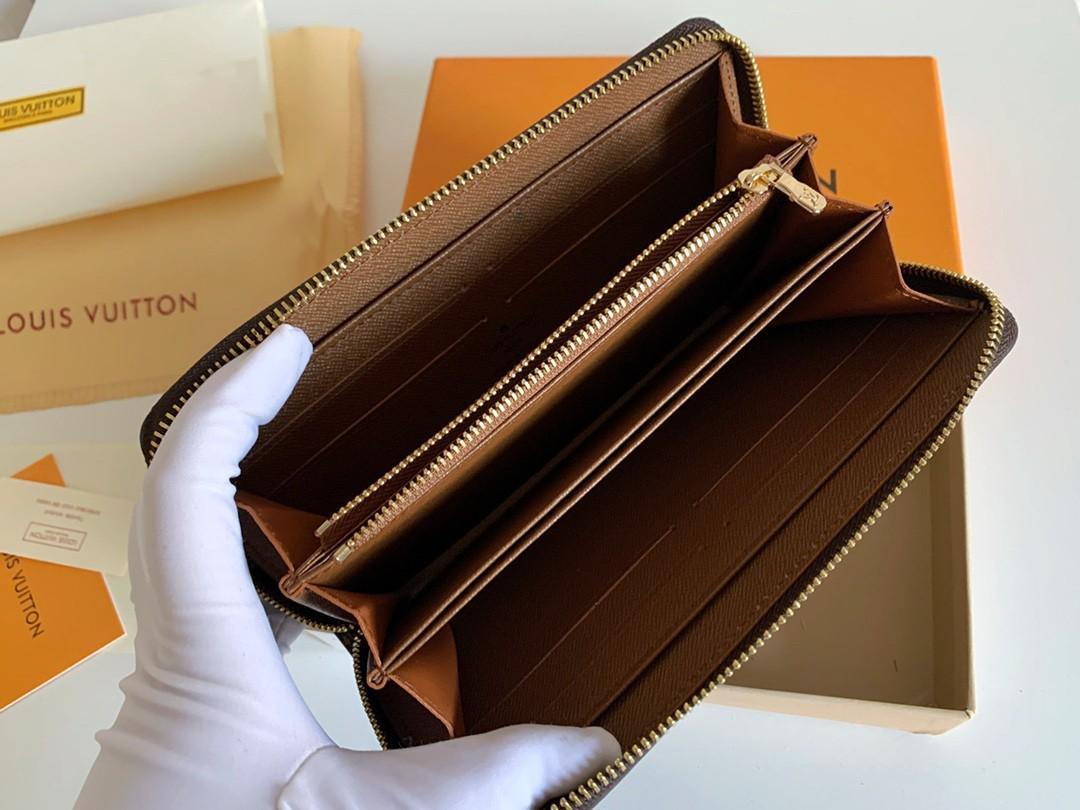 LOUIS VUITTON ルイ?ヴィトン モノグラム ジップ付き 長財布