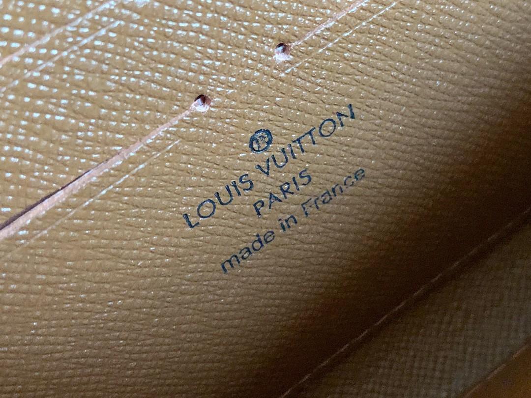 LOUIS VUITTON ルイ?ヴィトン モノグラム ジップ付き 長財布