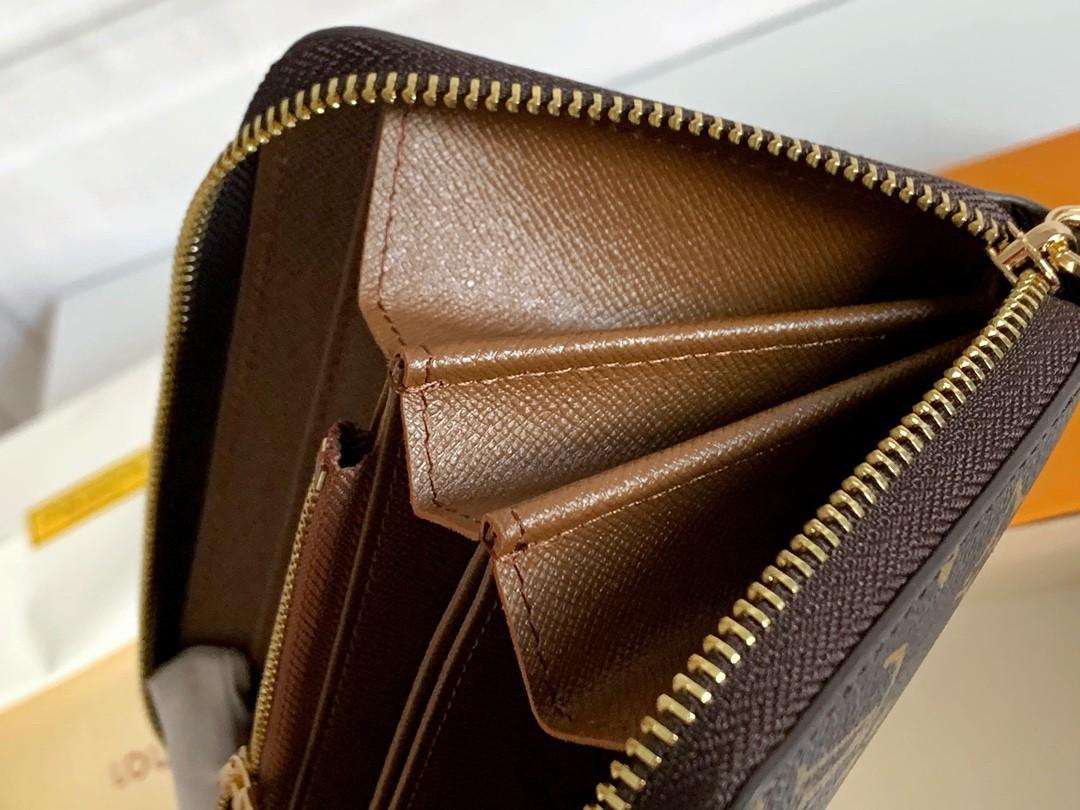 LOUIS VUITTON ルイ?ヴィトン モノグラム ジップ付き 長財布