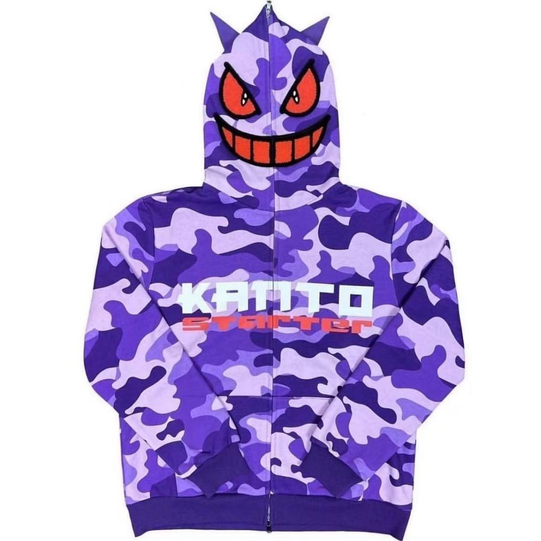 CRTZStarz Kanto Starter Gengar hoodie