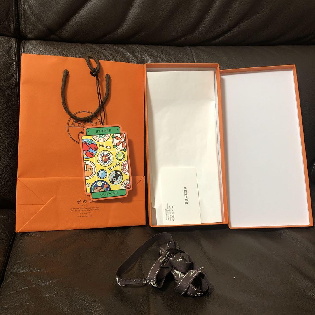 HERMES エルメス ギフトボックス空箱プレゼント紙袋