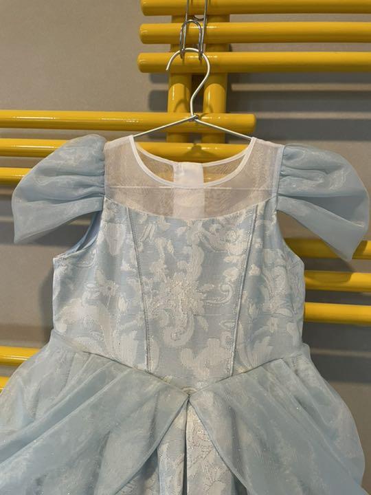 美品ディズニー プリンセス ドレス シンデレラ 120 ビビディ 美品ディズニー プリンセス ドレス シンデレラ 120 ビビディ