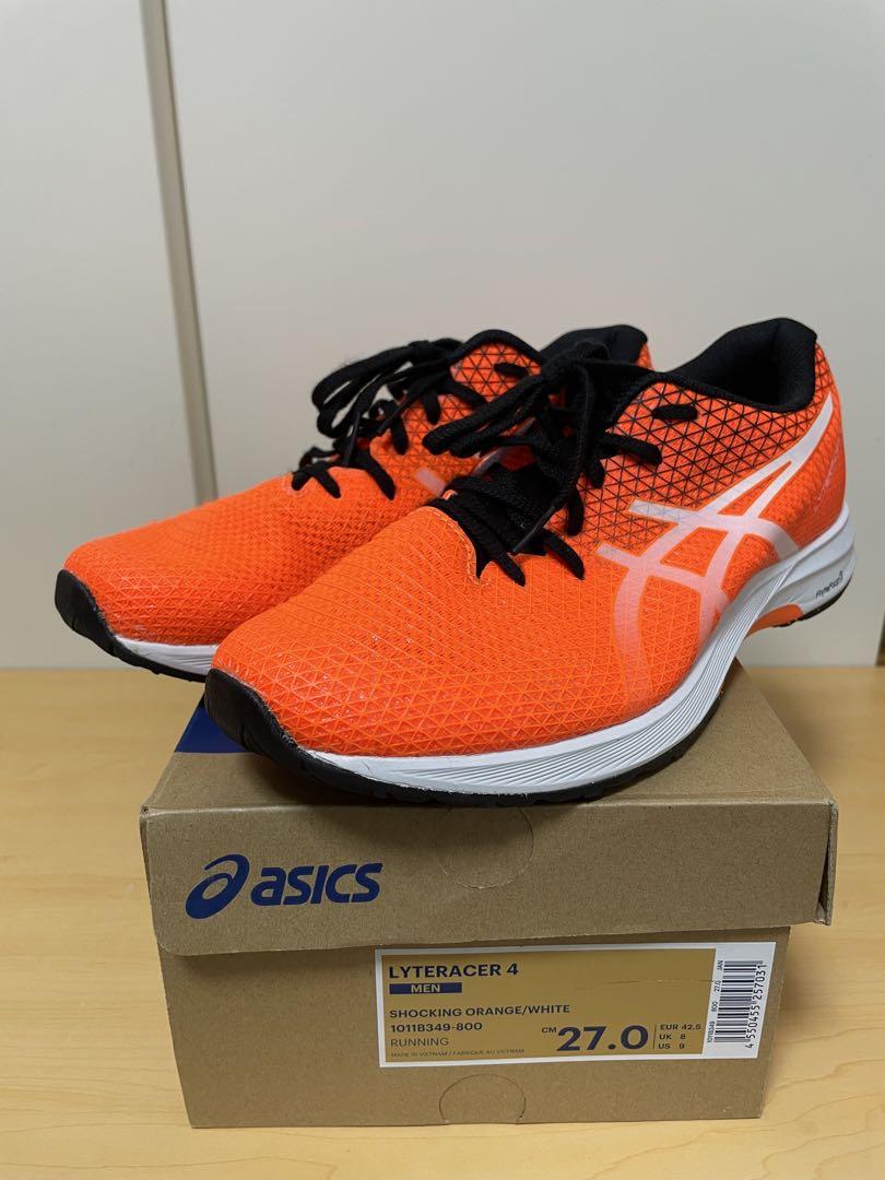 アシックス　ライトレーサー4 オレンジ 27.0cm