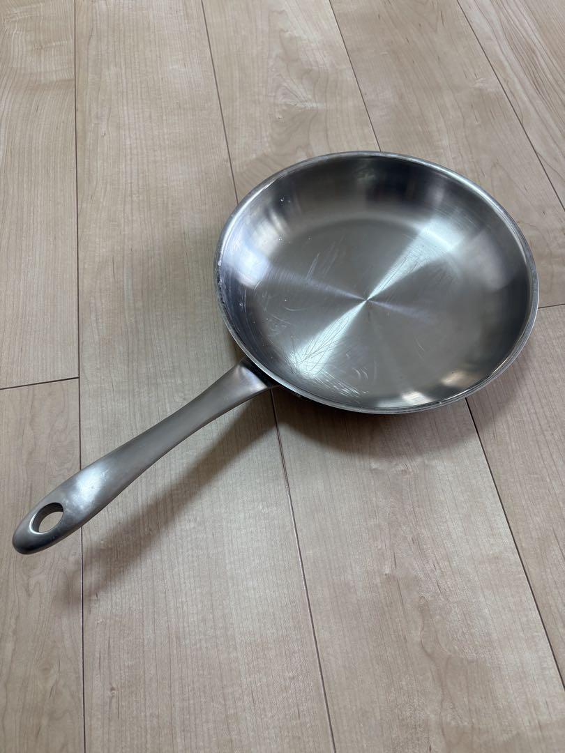 数回使用　Fissler フィスラー　ステンレス フライパン 24cm 料理