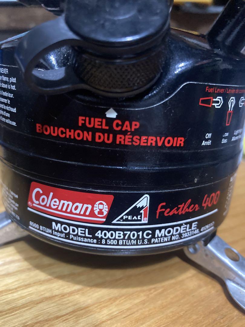 Coleman 400 シングルバーナーコンロ
