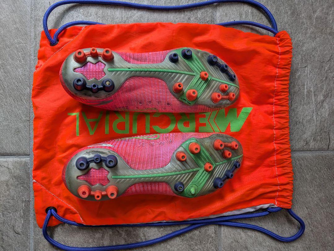 美品】NIKE マーキュリアル ヴェイパー 14 エリートAG 26.5 赤
