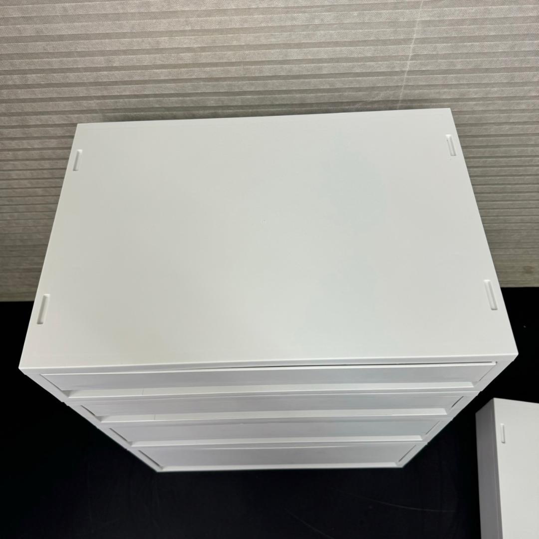 ☆無印良品　ポリプロピレン　ケース引出式　5個SET　MUJI