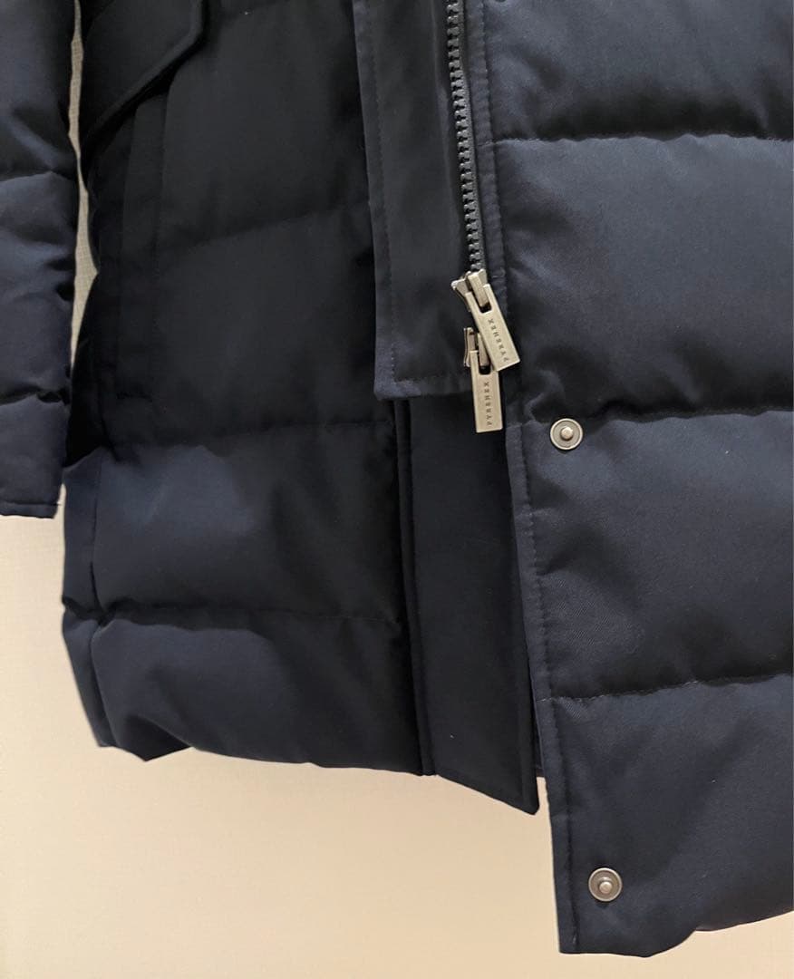 PYRENEXダウンジャケット GRENOBLE HWK037 JP36ネイビー