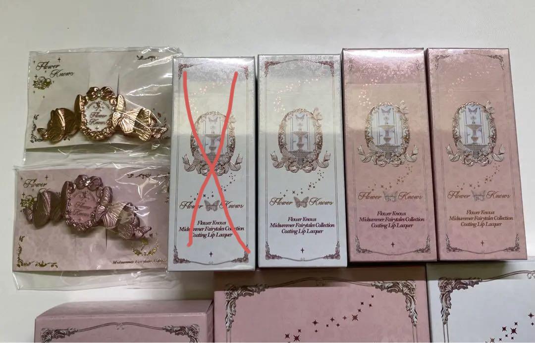 未使用　フラワーノーズ　ミッドサマー　フェアリーテイルズコレクション　まとめ売り