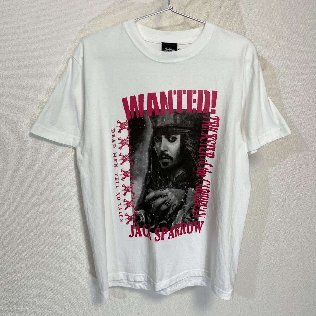 パイレーツオブカリビアン　ジャック・スパロウ単体 ムービーtシャツ US古着 ヴィンテージ パイレーツオブカリビアン ジャック