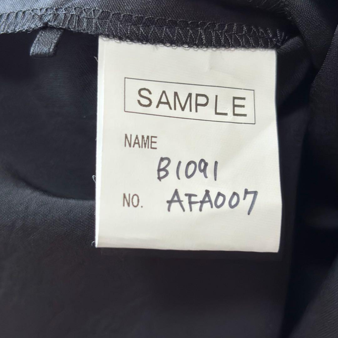 プルミエアロンディスモン　サテンキャミワンピース きれいめ　ブラック