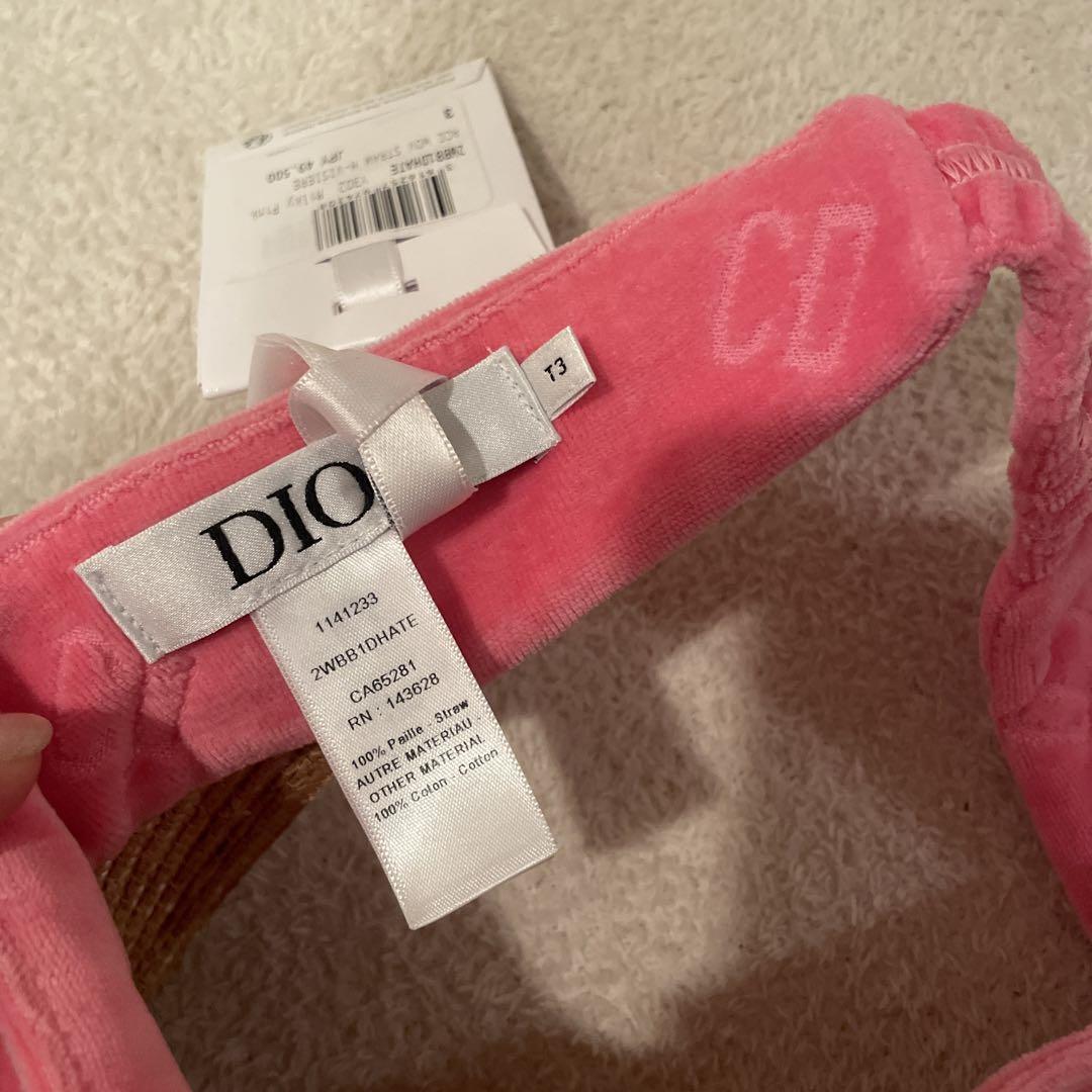 Dior サンバイザー