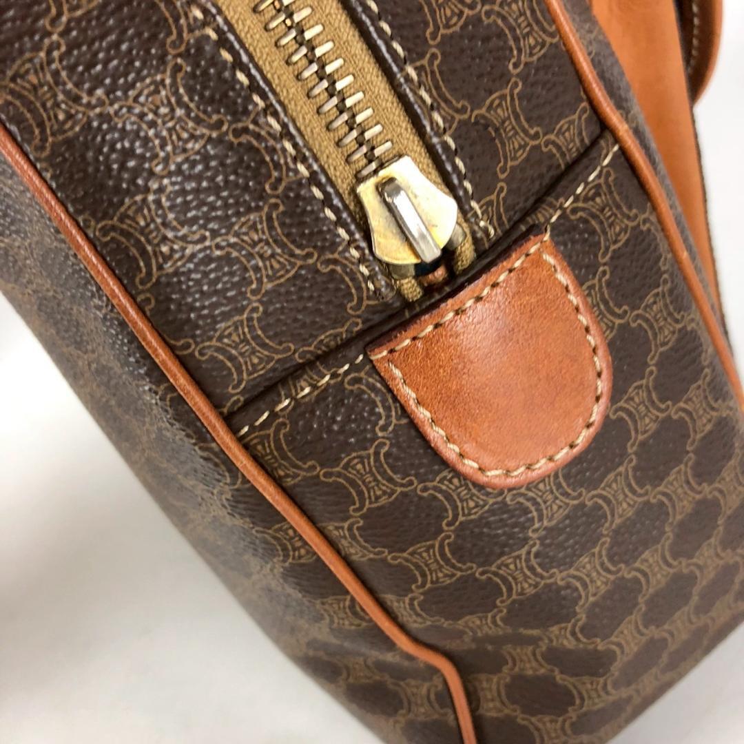 CELINE セリーヌ マカダム柄 金具 ハンドバッグ レディース ブランド CELINE セリーヌ マカダム柄 金具 ハンドバッグ レディース ブランド