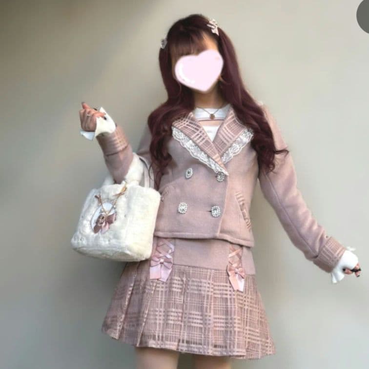 アンクルージュ アウター 厚手 セットアップ コート セットアップM・Ank Rouge