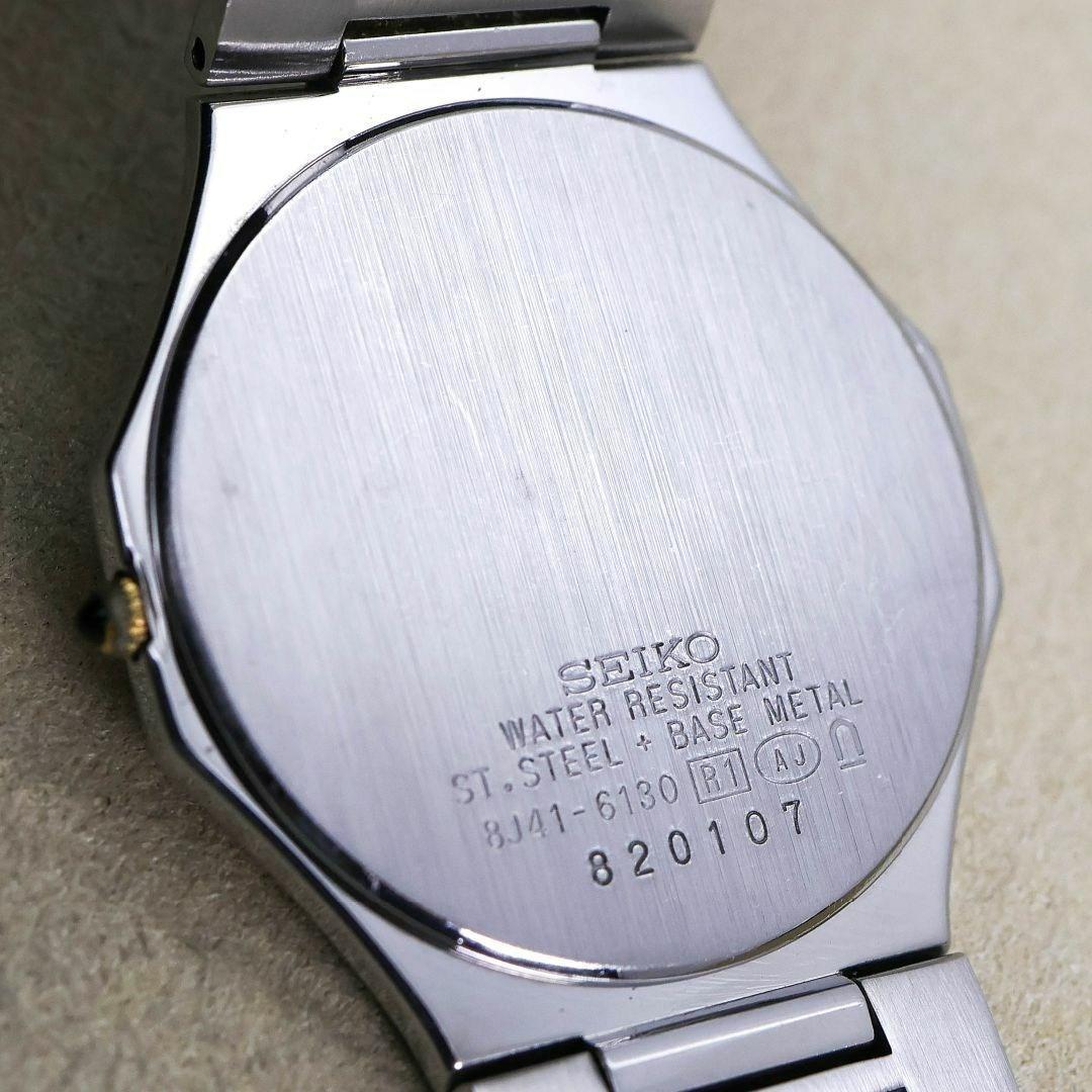 稼働 SEIKO Dolce 腕時計 ゴールドベゼル ボーイズ 新品電池 816