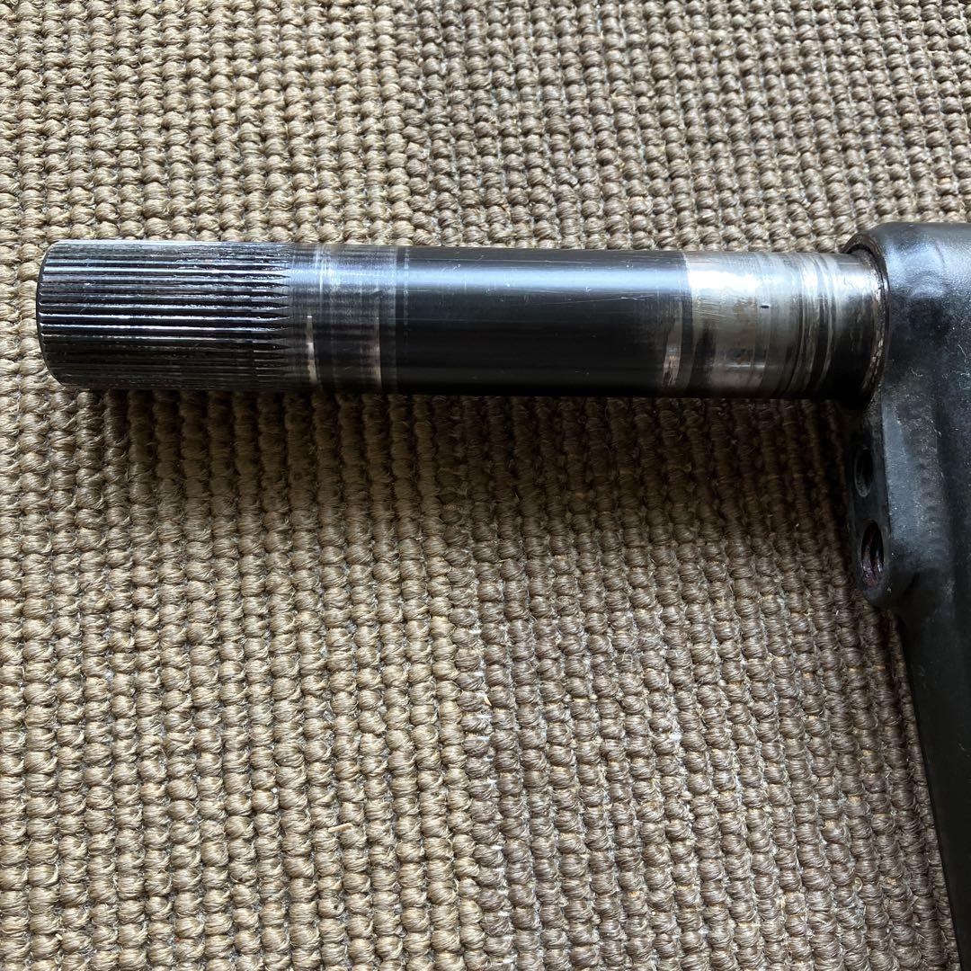 bmx クランク2p eclat 22mm 175mm BLACK エクラ