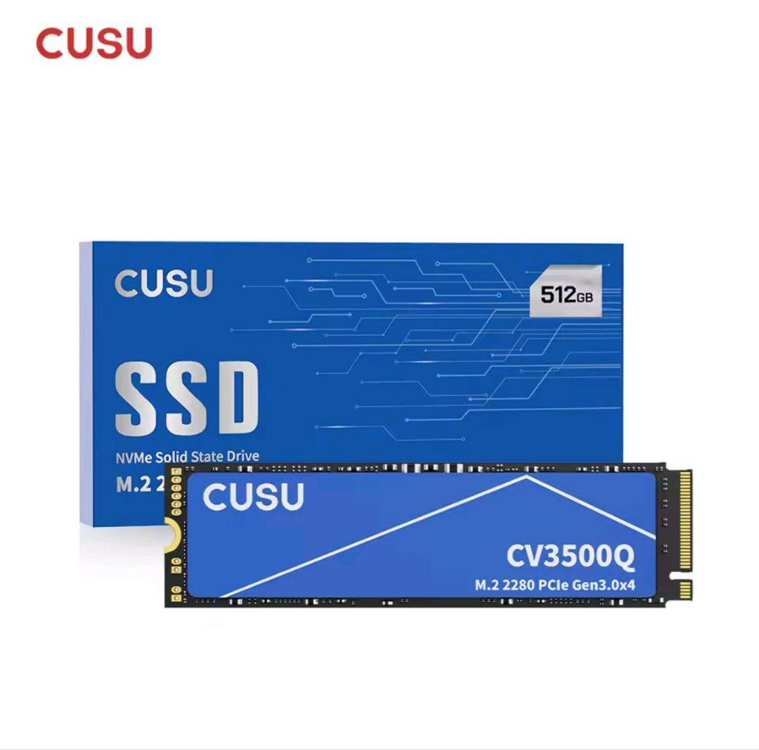 CUSU CV3500Q 512GB SSD M.2 NVMe 2280 2個