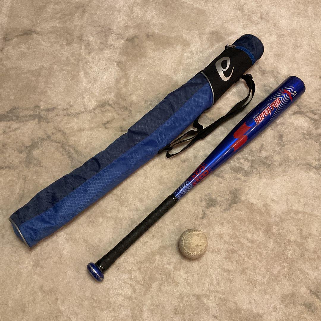 軟式野球バット SSK バットケース アシックス セット