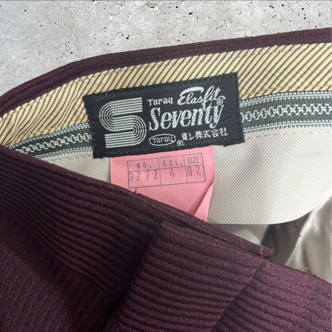 パンツ 70s Japan vintage bootcut flare slacks