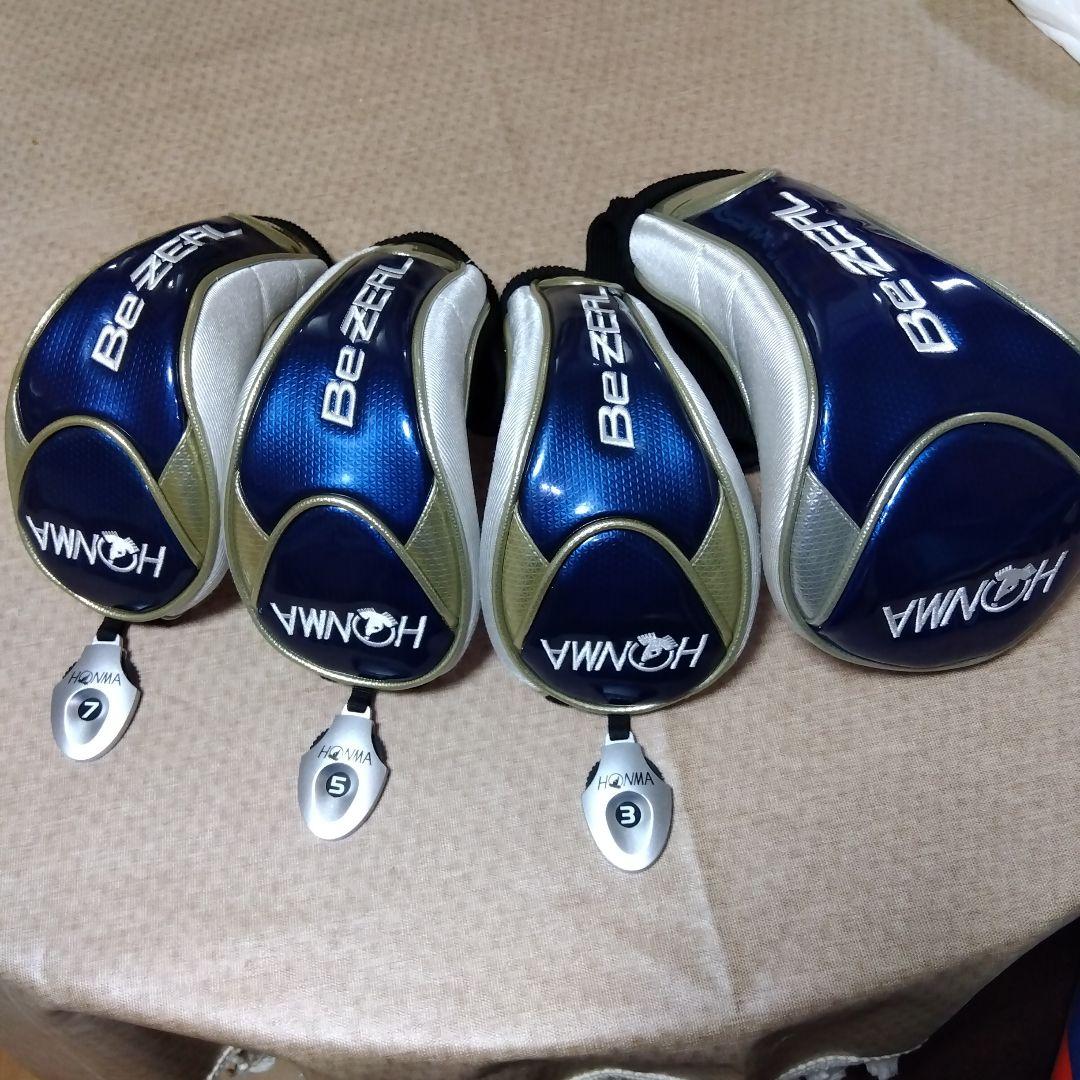 HONMA Be ZEAL ウッド4本セット SR
