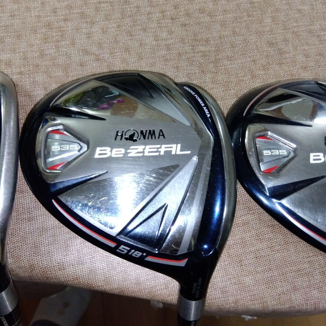 HONMA Be ZEAL ウッド4本セット SR