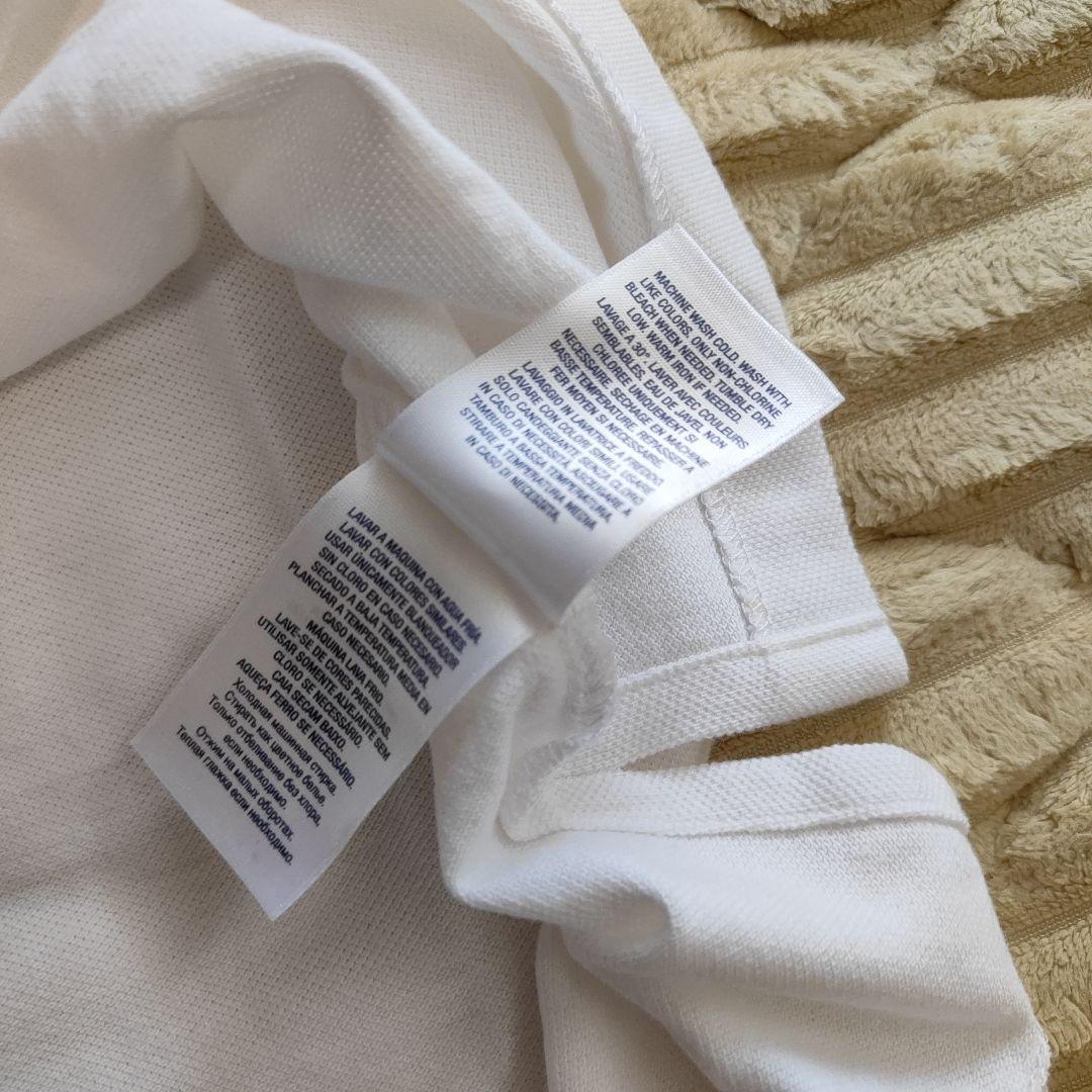 タグ付き未使用品　POLO　ラルフローレン　ポロシャツ　XL　ホワイト　半袖