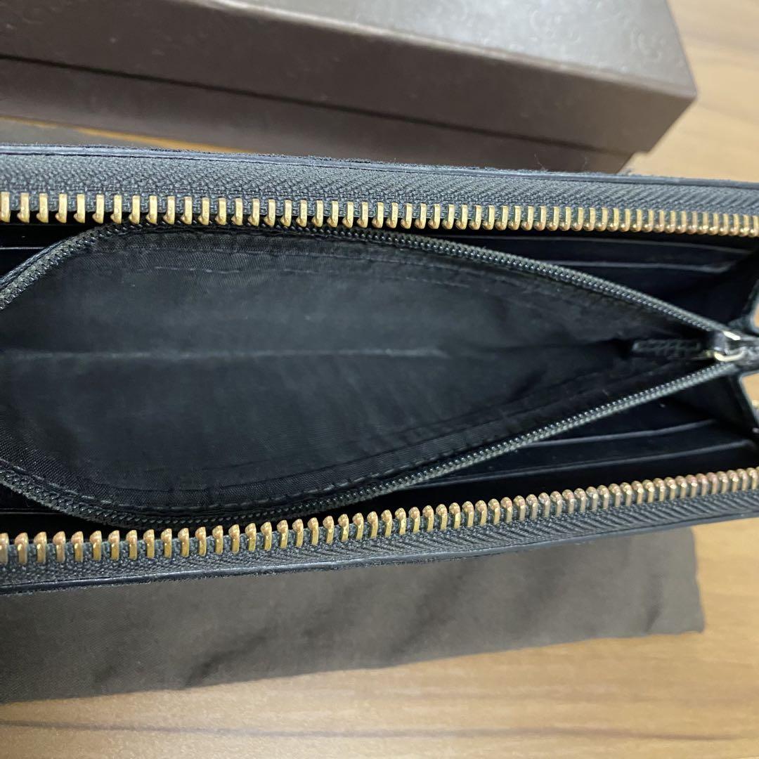 新品同様‼️グッチ GUCCI 財布 長財布 GGキャンバス ラウンド