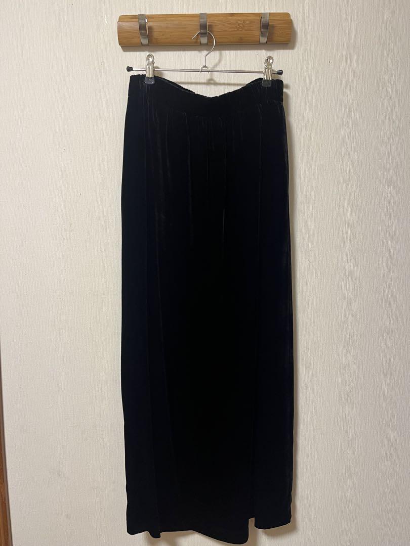 かぐれ　レーヨンシルクベルベットスカート