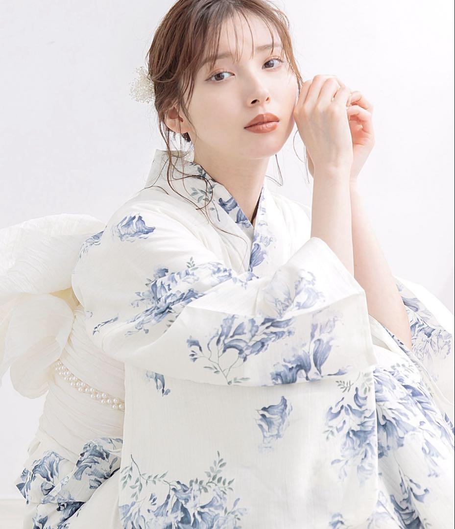 Dita 浴衣 泡沫の紫雲木 dita 浴衣5点セット 泡沫の紫雲木 - メルカリ