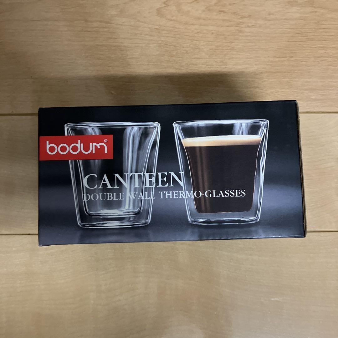 BODUM CANTEEN ダブルウォールサーモグラス 2個セット