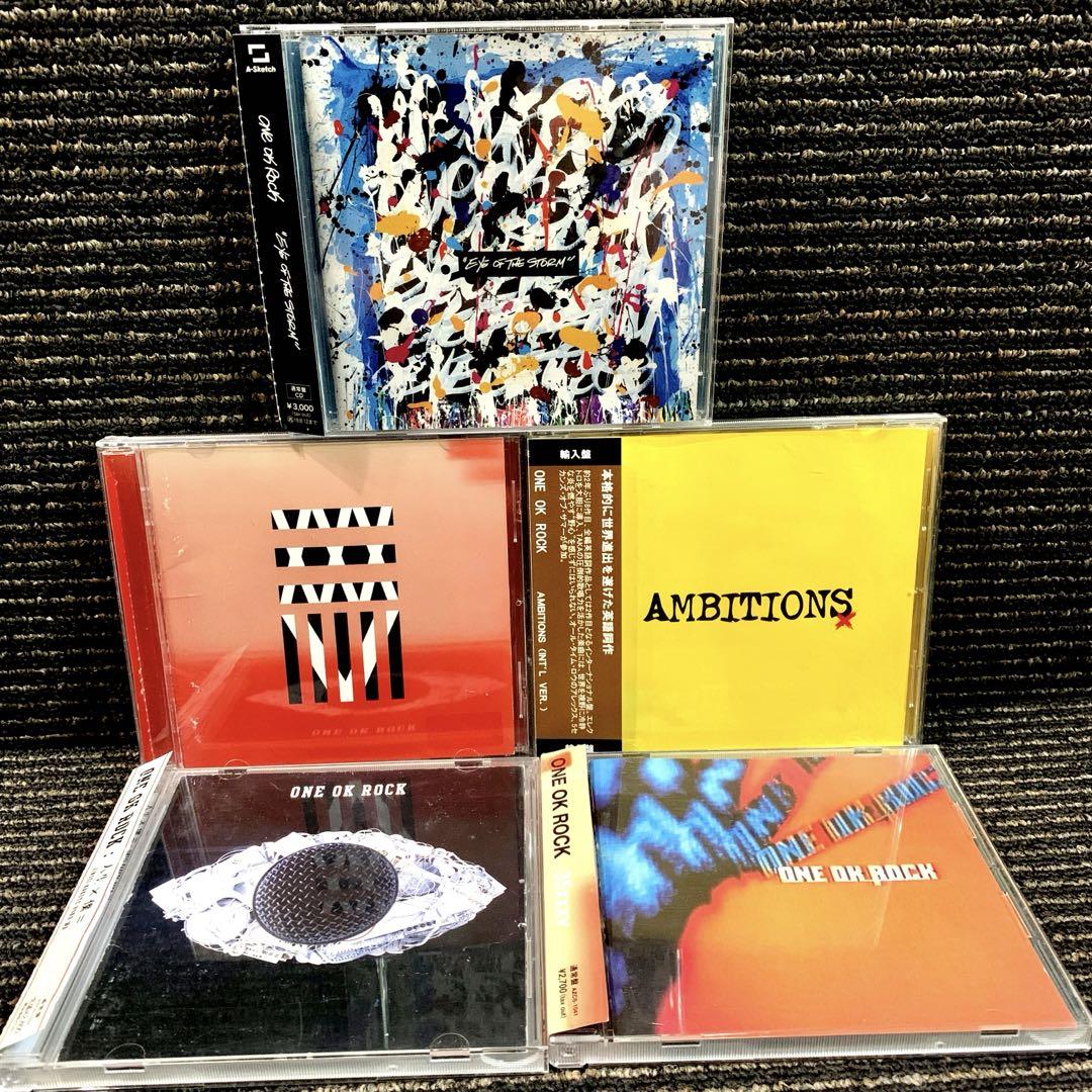 ワンオク　DVD 5枚セット ONE OK ROCK CD・DVD5枚セット