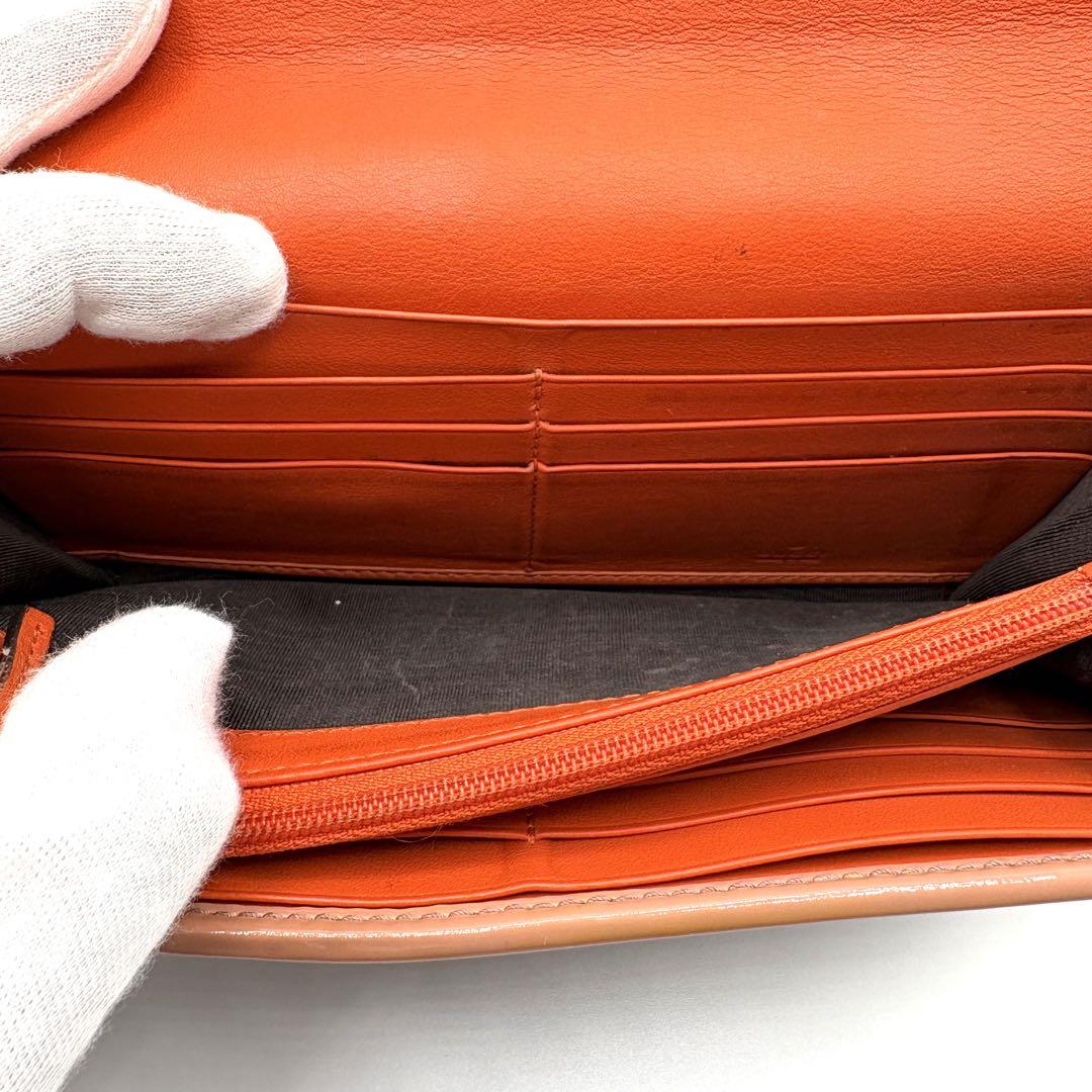 GUCCI グッチ 二つ折り 長財布 pvc GGスプリーム リボン