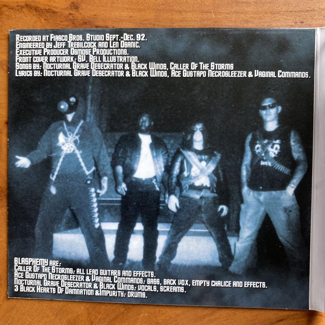 BLASPHEMY Gods Of War + Blood Upon The..
