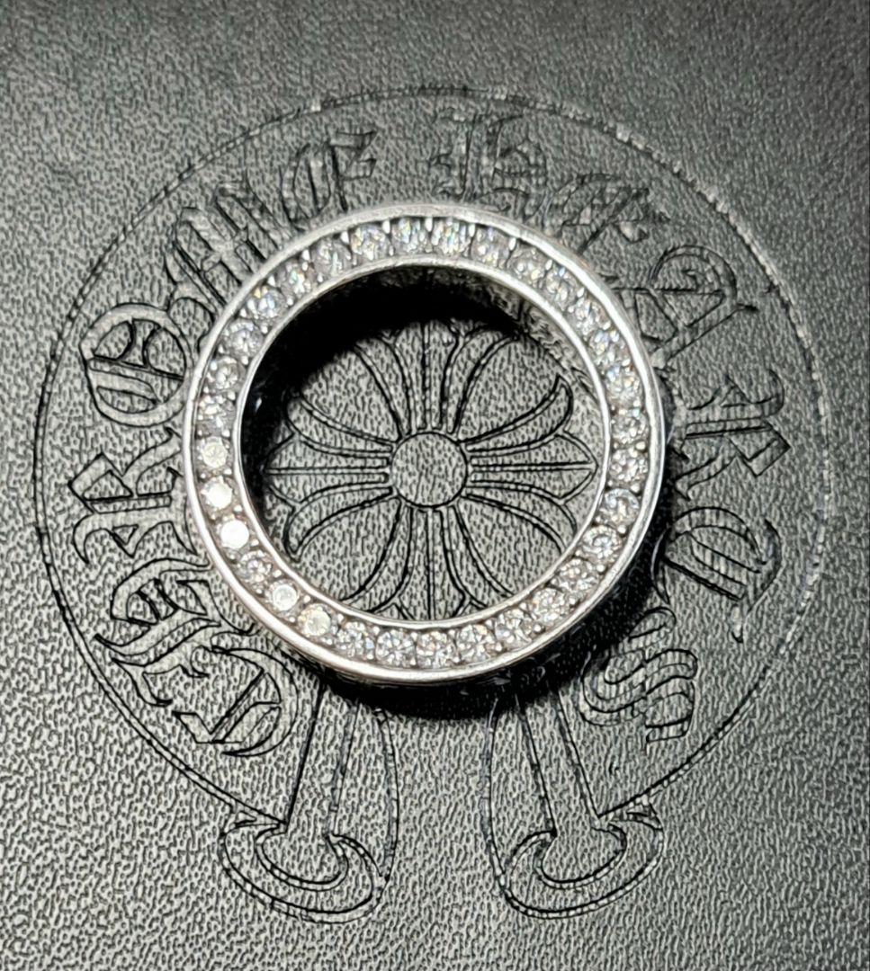 CHROME HEARTS スペーサー フォーエバー リング パヴェ ＃20