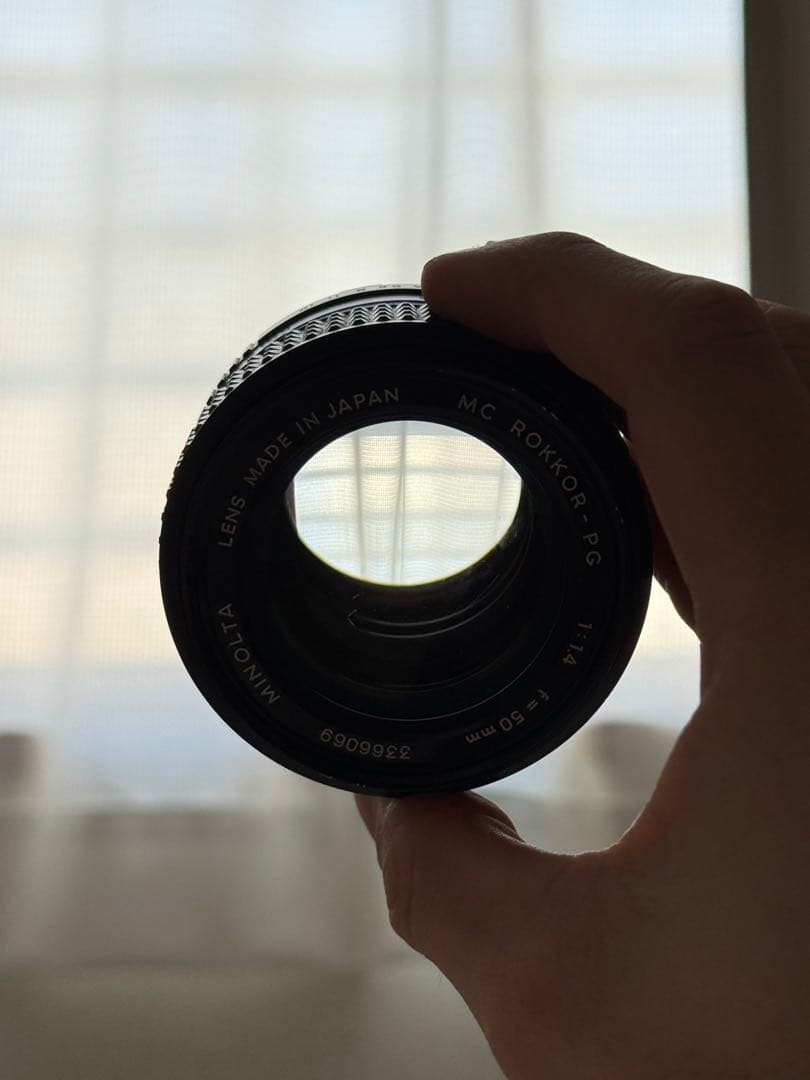 MINOLTA 35mm、45mm、50mm含む単焦点レンズ5本セット