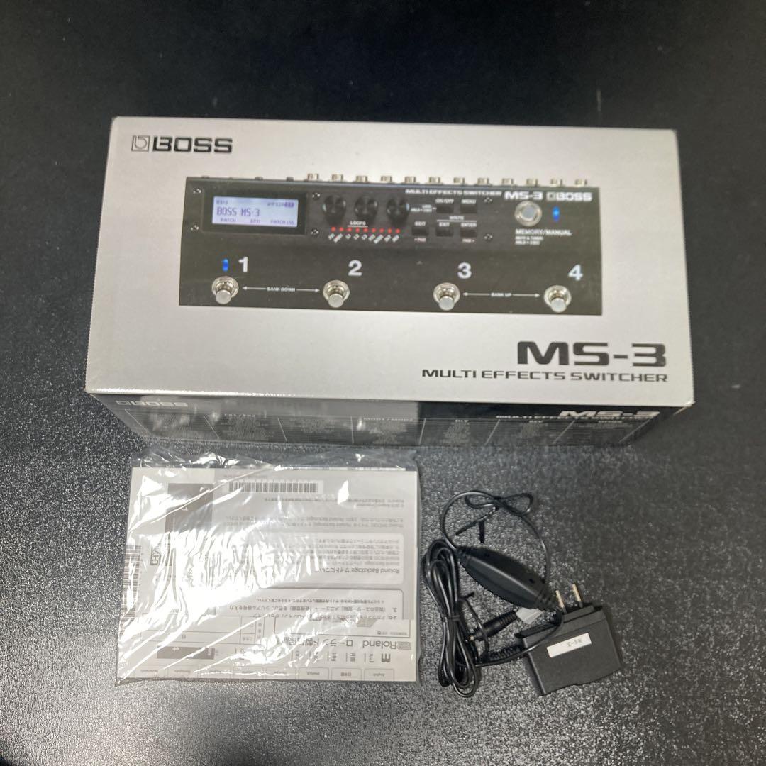 【新品未使用】 BOSS MS-3 マルチエフェクトスイッチャー BOSS MS-3 Multi Effects Switcher｜ミュージックランドKEY