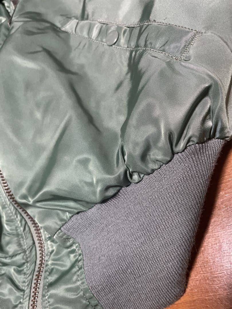 競売 稀少 ALPHA 90s USA製 TYPE B-15D 50s復刻モデル M フライト