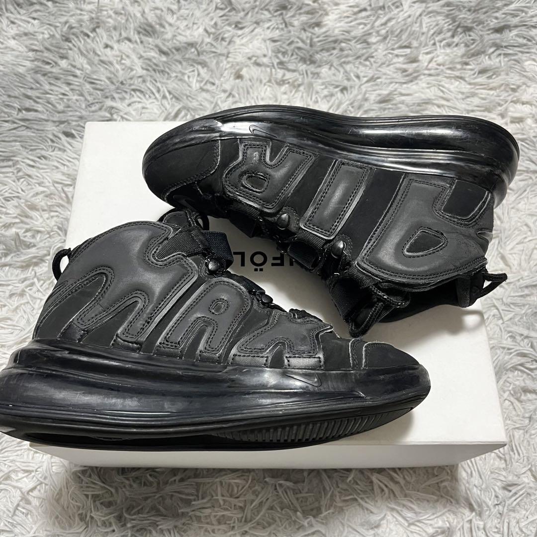 【良品 日本未入荷】NIKE AIR MORE UPTEMPO BLACK