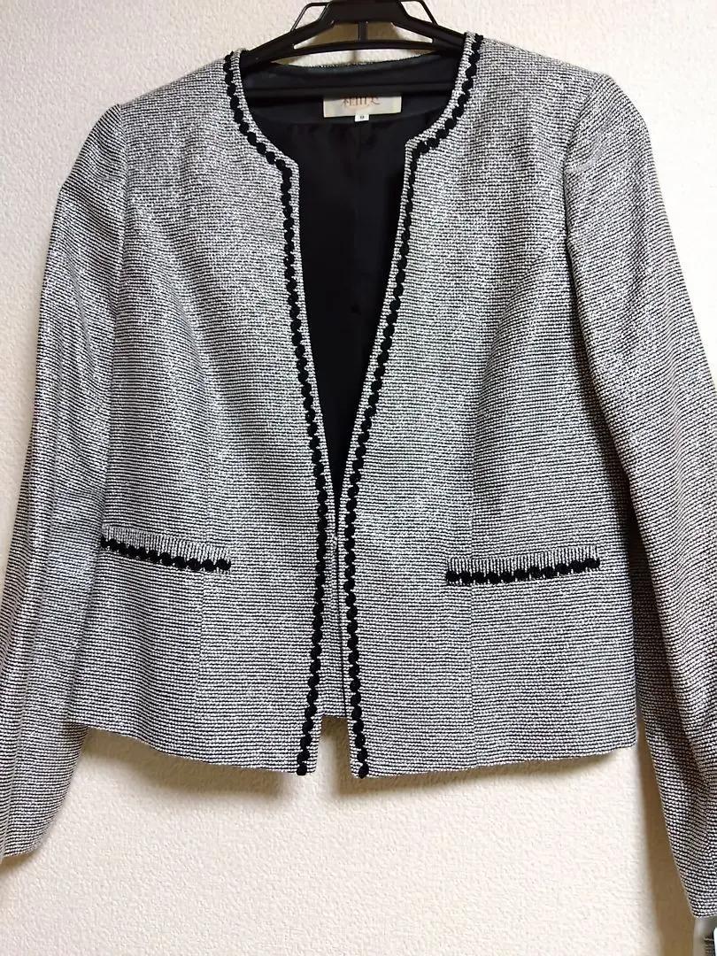 入荷now 買えない 新品 桂由美 レディース 9 ノーカラー2wayジャケット フォーマル ジャケット・アウター